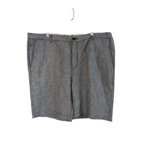 NEW Tommy Bahama Linen Shorts Size 40 Blue Men's Golf Vacation Resort